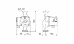 Циркуляционный насос Grundfos UPS 25-40 N — фото 3