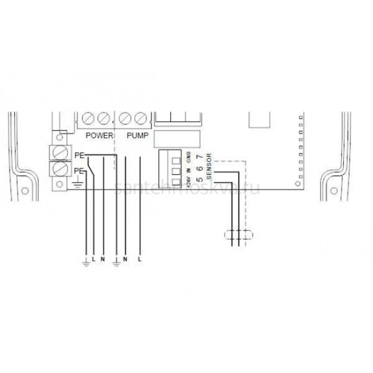 Блок управления насосами Grundfos CU 301, 96436753 (Грундфос) — фото 3