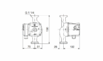 Циркуляционный насос Grundfos UPS 20-60 130 — фото 3