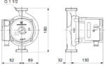 Циркуляционный насос Grundfos UPS 25-120 180 — фото 3