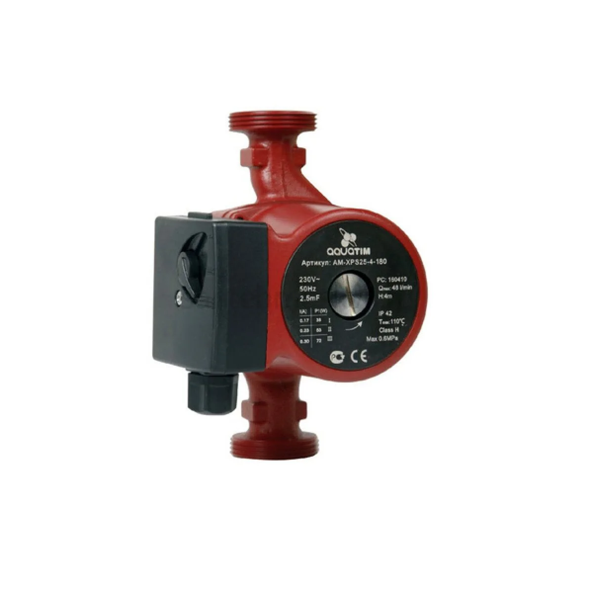 ecfff7a542d22b0d70105821a389428a Циркуляционный насос AquaTIM AM-XPS25-8-180 (АкваТим)