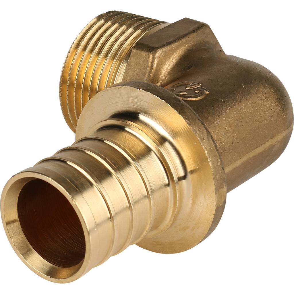 0453980fd454d6edeecf863a9805998d STOUT Угольник-переходник с наружной резьбой 32xR 1" для труб из сшитого