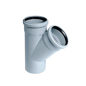 0c0dd40bfa048cdd592e415cf2385663 Тройник для внутренней канализации Ostendorf HTEA 50/40*45 гр.