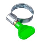 Червячный хомут TIM 1/2" 12-22 с ручкой 600/50
