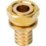 STOUT Переходник с накидной гайкой 20xG 1/2" для труб из сшитого полиэтилена аксиальный — фото 1