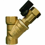 Фильтр косой с мини краном TIM ф1/2" 36/6