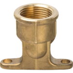 STOUT Угольник настенный с креплением 25xRp 3/4" для труб из сшитого полиэтилена аксиальный — фото 3