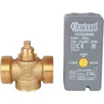 STOUT Компактный 2-Ходовой зональный клапан, сервопривод 230V, с кабелем 1м., НР 1 1/4" — фото 3