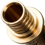 STOUT Угольник-переходник с наружной резьбой 20xR 3/4" для труб из сшитого полиэтилена аксиальный — фото 4