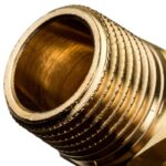 STOUT Переходник с наружной резьбой 20xR 1/2" для труб из сшитого полиэтилена аксиальный — фото 4