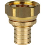 STOUT Переходник с накидной гайкой 20xG 3/4" для труб из сшитого полиэтилена аксиальный — фото 4
