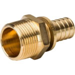 STOUT Переходник с наружной резьбой 25xR 1" для труб из сшитого полиэтилена аксиальный — фото 3
