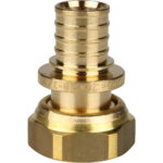 STOUT Переходник с накидной гайкой 20xG 3/4" для труб из сшитого полиэтилена аксиальный — фото 3