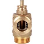STOUT Компактный 3-Ходовой зональный клапан, сервопривод 230V, с кабелем 1м., НР 1" — фото 4