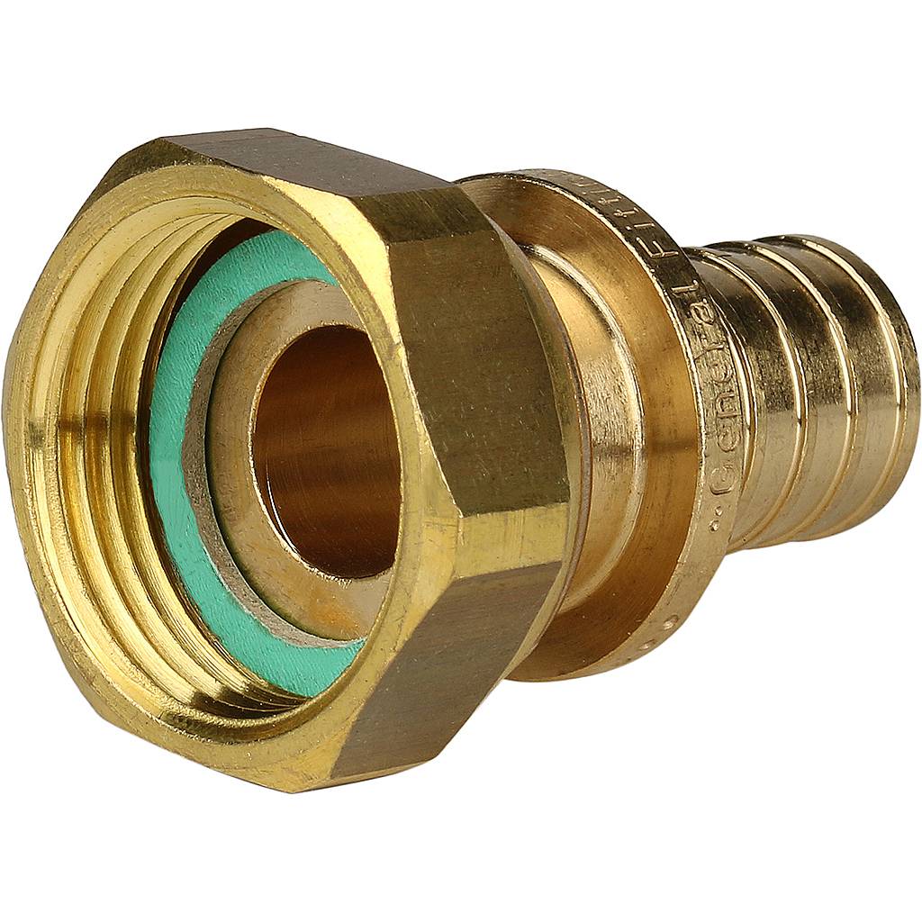 c741af3537ddf29bd1cad1e5102bd951 STOUT Переходник с накидной гайкой 20xG 3/4" для труб из сшитого полиэтилена