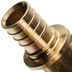 STOUT Угольник настенный с креплением 25xRp 3/4" для труб из сшитого полиэтилена аксиальный — фото 4