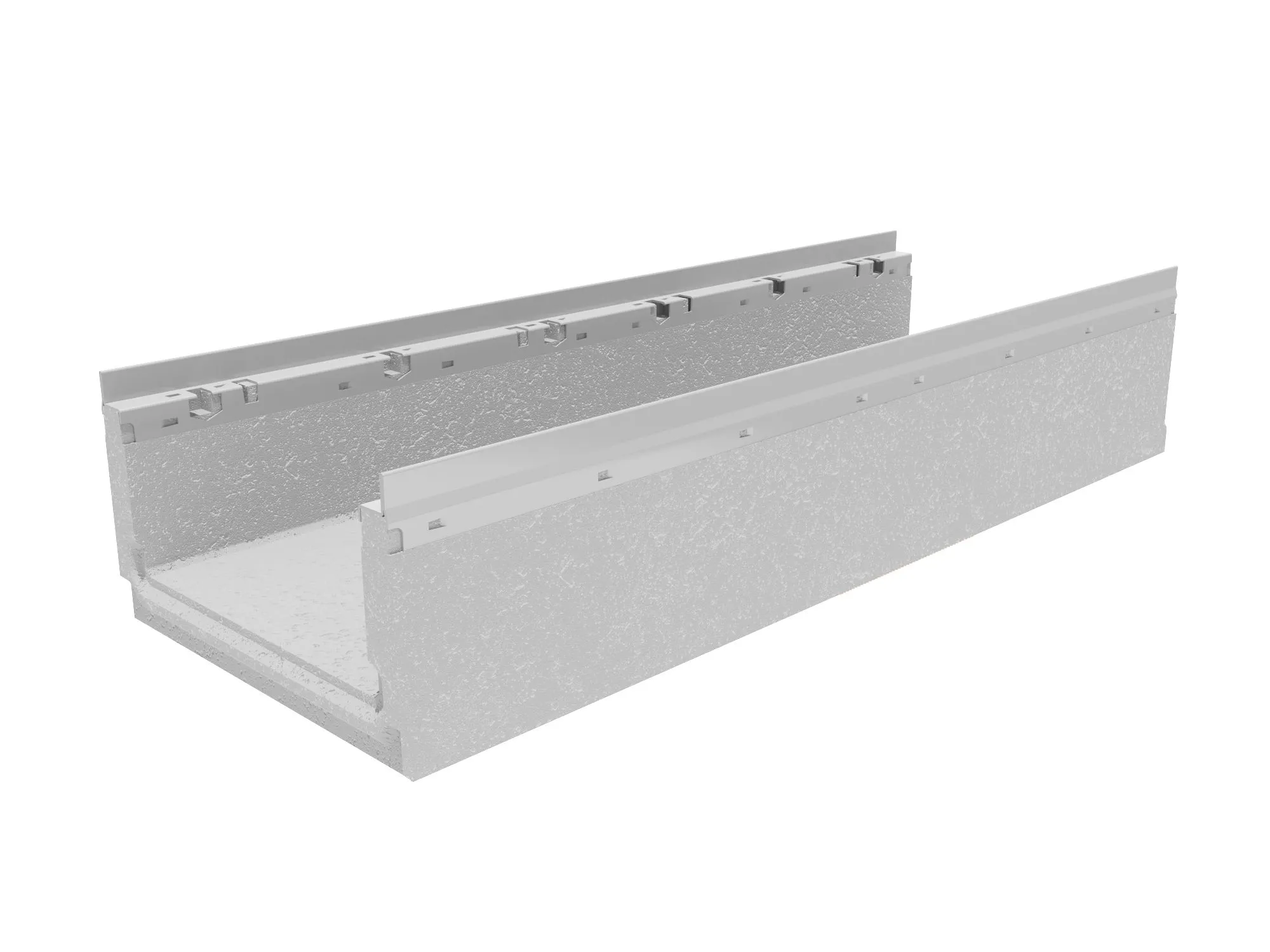 e15hwbzy9df1hey2fdjlk4c22i3oukcu Лоток водоотводный бетонный коробчатый (СО-300мм) с оцинкованной насадкой КП
