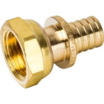 STOUT Переходник с накидной гайкой 16xG 1/2" для труб из сшитого полиэтилена аксиальный — фото 3