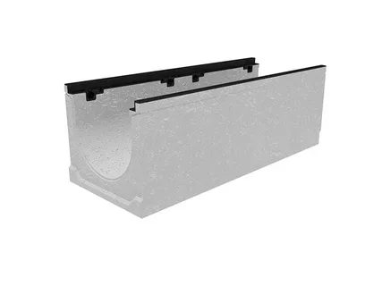 i-23-1 Лоток водоотводный бетонный коробчатый (СО-400мм) с уклоном 05% КUу