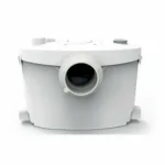 Канализационный насос TIM AquaTIM AM-STP-400UP с измельчителем для отвода из унитаза, раковины и душа (ванны) 400 Вт, до 8 м, до 145 л/мин (Тим)