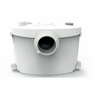 Канализационный насос TIM AquaTIM AM-STP-400UP с измельчителем для отвода из унитаза, раковины и душа (ванны) 400 Вт, до 8 м, до 145 л/мин (Тим)