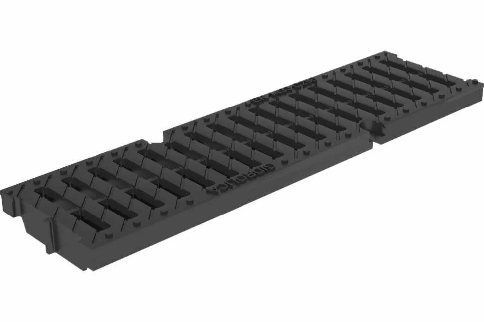 orig-17 Решетка водоприемная Gidrolica Pro РВ -10.135.50 - щелевая пластиковая кл
