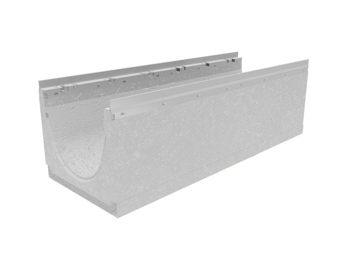 usyci3omp5izo4nhsgesfpyejnyebnqlnpjwmvsf-700x525-1 Лоток водоотводный бетонный коробчатый (СО-200мм) с оцинкованной насадкой с