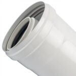 STOUT Элемент дымохода конденсац. труба 250 мм DN60/100 м/п PP-FE — фото 3