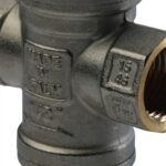 STOUT SVS 1/2 Редуктор давления с давлением на выходе 1…4 бар с подсоединением для манометра 1/4 — фото 5