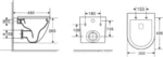 Инсталляция GROHE Rapid SL 38772001 с унитазом Bahenberg Reine B20-11, комплект 5 в 1, панель смыва, хром глянец — фото 5