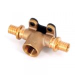 Тройник Rehau 14562911001 настенный с внутренней резьбой 16-Rp1/2-16 RX+ (Рехау) — фото 1