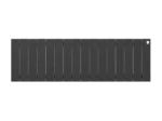 Биметаллический радиатор отопления Royal Thermo PianoForte 300 16 секций Noir Sable — фото 1