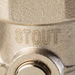STOUT Узел нижнего подключения радиатора для двухтрубной системы, угловой 3/4» — фото 7