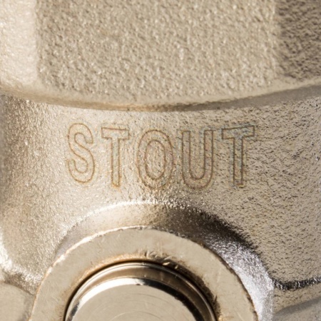 STOUT Узел нижнего подключения радиатора для двухтрубной системы, угловой 3/4» — фото 7