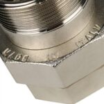 STOUT Разъемное соединение американка ВН никелированное, уплотнение под гайкой o-ring кольцо 2 — фото 13