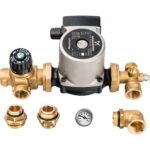 *SDG-0020-001002 STOUT Насосно-смесительный узел с термостатическим клапаном  Grundfos UPSO 25-65 130 — фото 1
