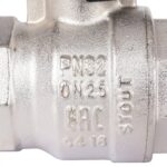 STOUT SVB Кран шаровой стандартнопроходной, ВР/ВР, ручка бабочка 1″ — фото 8