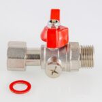 Кран шаровой для подключения манометра с наружной резьбой 1/2″ x 1/2″ VT.806.N.0404 — фото 9