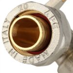 STOUT Угольник настенный с креплением 1/2 х20 для металлопластиковых труб винтовой — фото 10