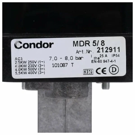 Реле давления CONDOR MDR 5/8 — фото 3