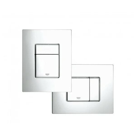Инсталляция GROHE Rapid SL 38772001 с унитазом GZ19322, белый, комплект 5 в 1, панель смыва, хром глянец — фото 2