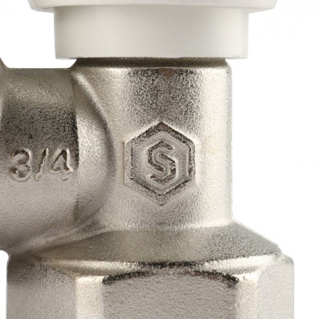 STOUT SVR Клапан ручной терморегулирующий, угловой 3/4″ — фото 9