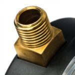 STOUT SIM-0006 Термоманометр радиальный в комплекте с автоматическим запорным клапаном. Корпус Dn 80 мм 1/2″, 0…120°C, 0-4 бар. — фото 6