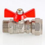 Кран шаровой с обжимным соединением и наружной резьбой 16 х 1/2″ VT.341.N.1604 — фото 7