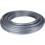 Труба из сшитого полиэтилена STOUT PEX с кислородным слоем, 25х3,5 (бухта 30 метров), серая — фото 1