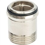STOUT Разъемное соединение американка ВН никелированное, уплотнение под гайкой o-ring кольцо 3/4 — фото 11