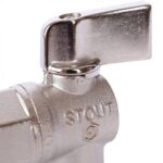 STOUT Кран шаровой угловой для бытовой техники 1/2 — фото 6