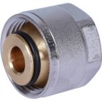STOUT Фитинг компрессионный евроконус евроконус для труб PEX-AL-PEX 20х2,9х3/4 — фото 3