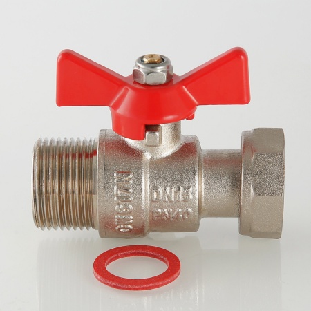 Кран шаровой с накидной гайкой и наружной резьбой 1/2″ VT.260.N.0404 — фото 6