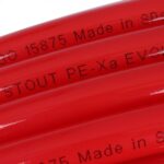 Труба из сшитого полиэтилена STOUT PEX с кислородным слоем, красная, 20х2,0 — фото 4